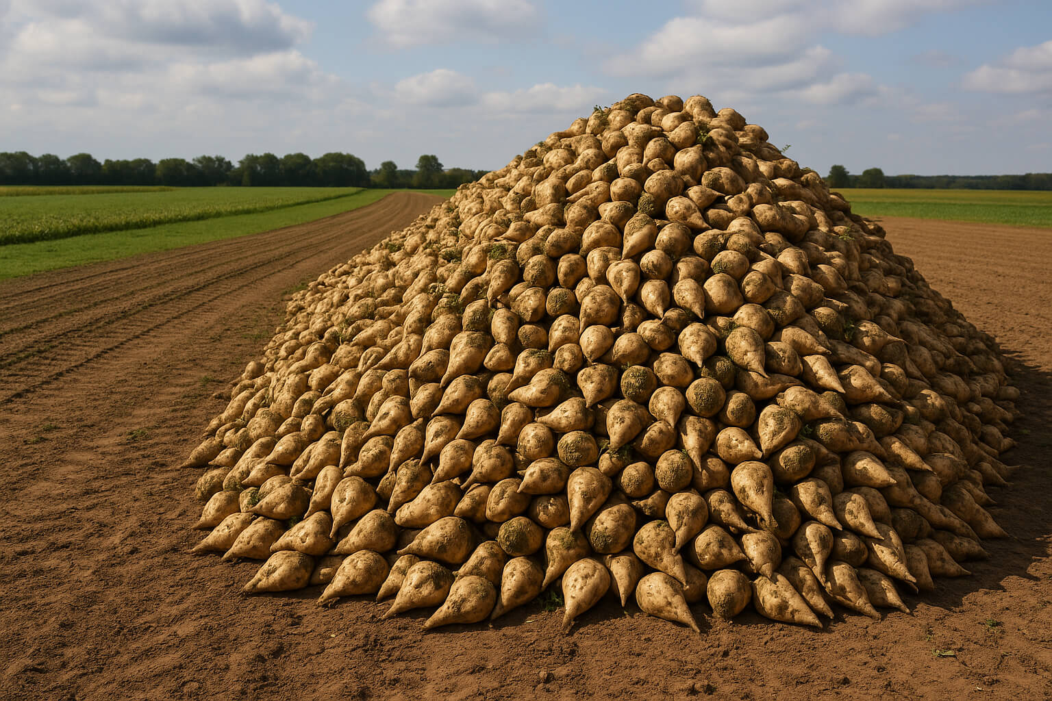 buraki cukrowe na polu nadal... żyją